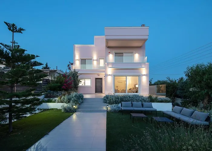 Athens Riviera Grand Panoramic Villa Lagonissi